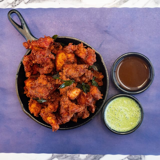 Karivepaku Chicken.