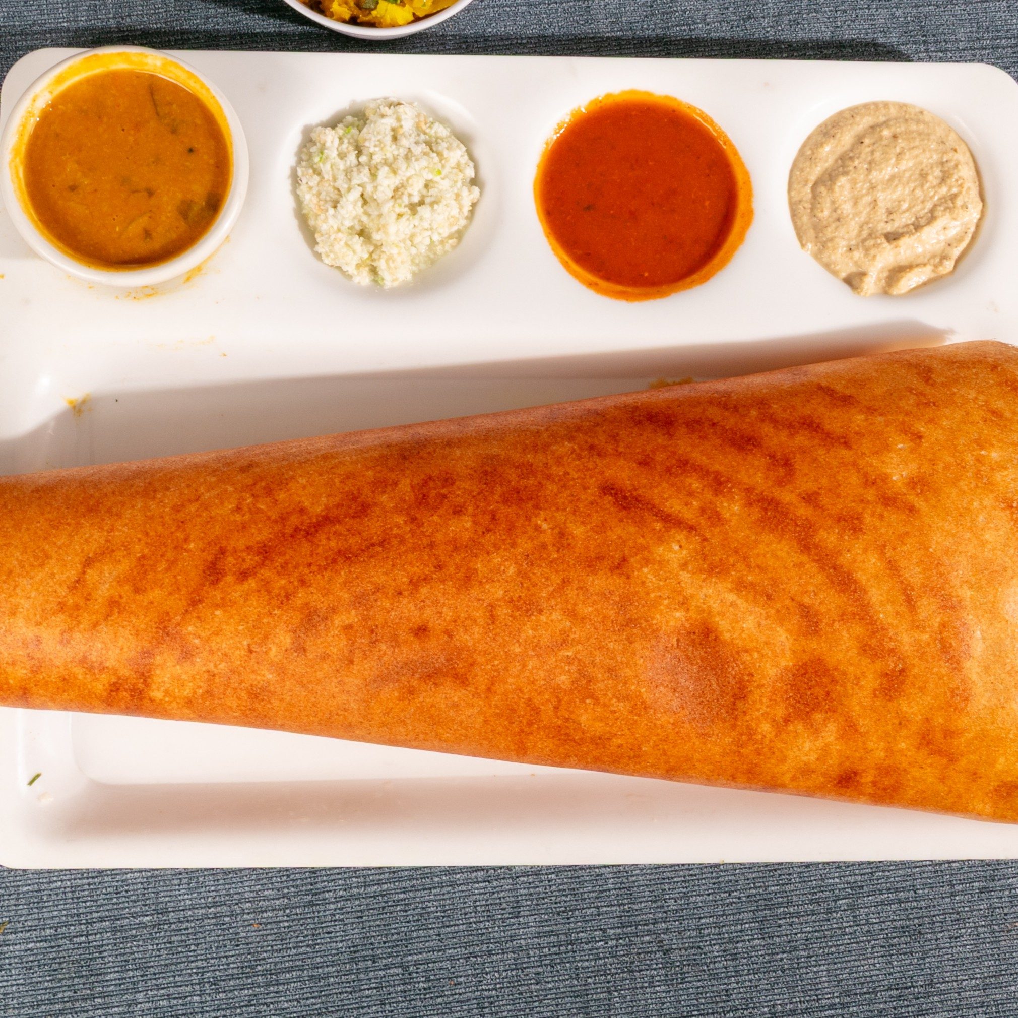 Onion Masala Dosa.