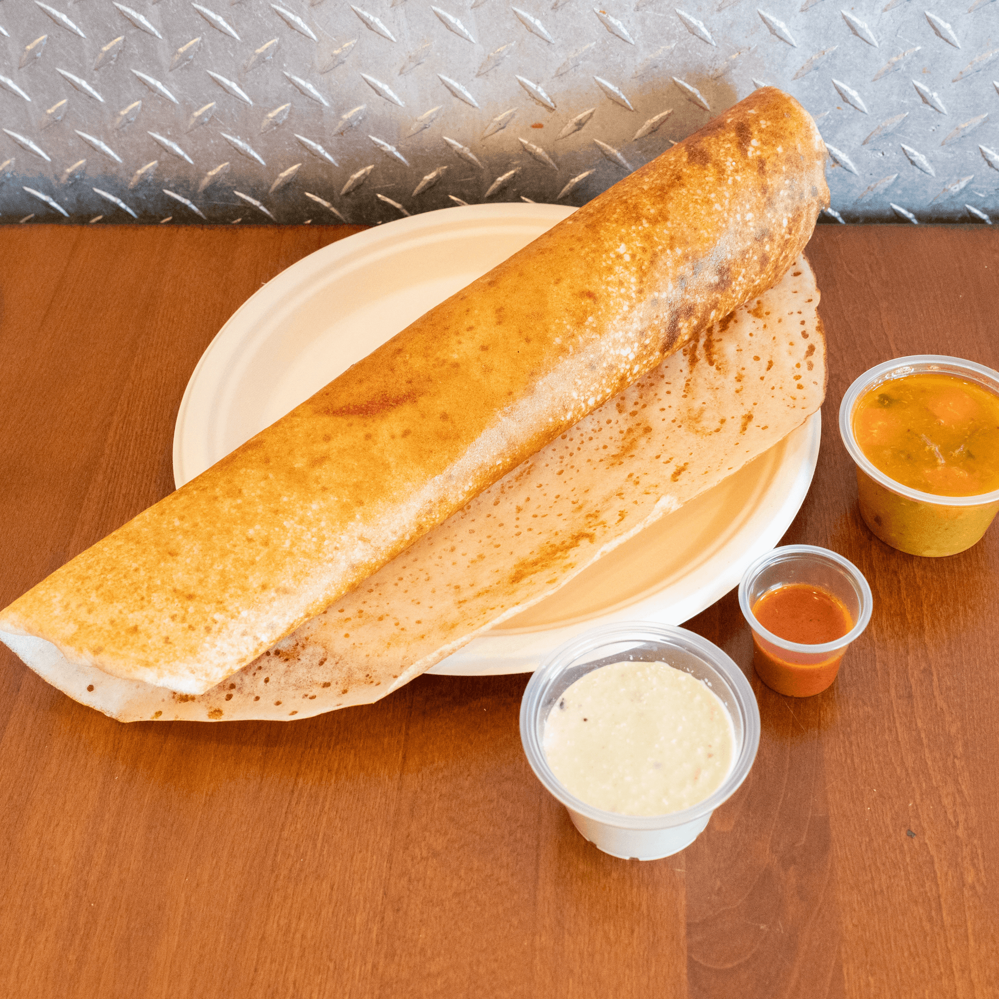 Ghee Roast Dosa.
