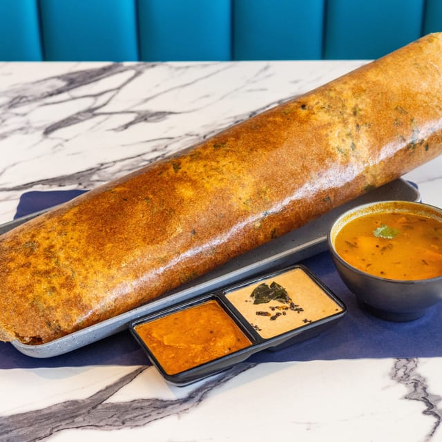 Ghee Roast Paper Dosa.