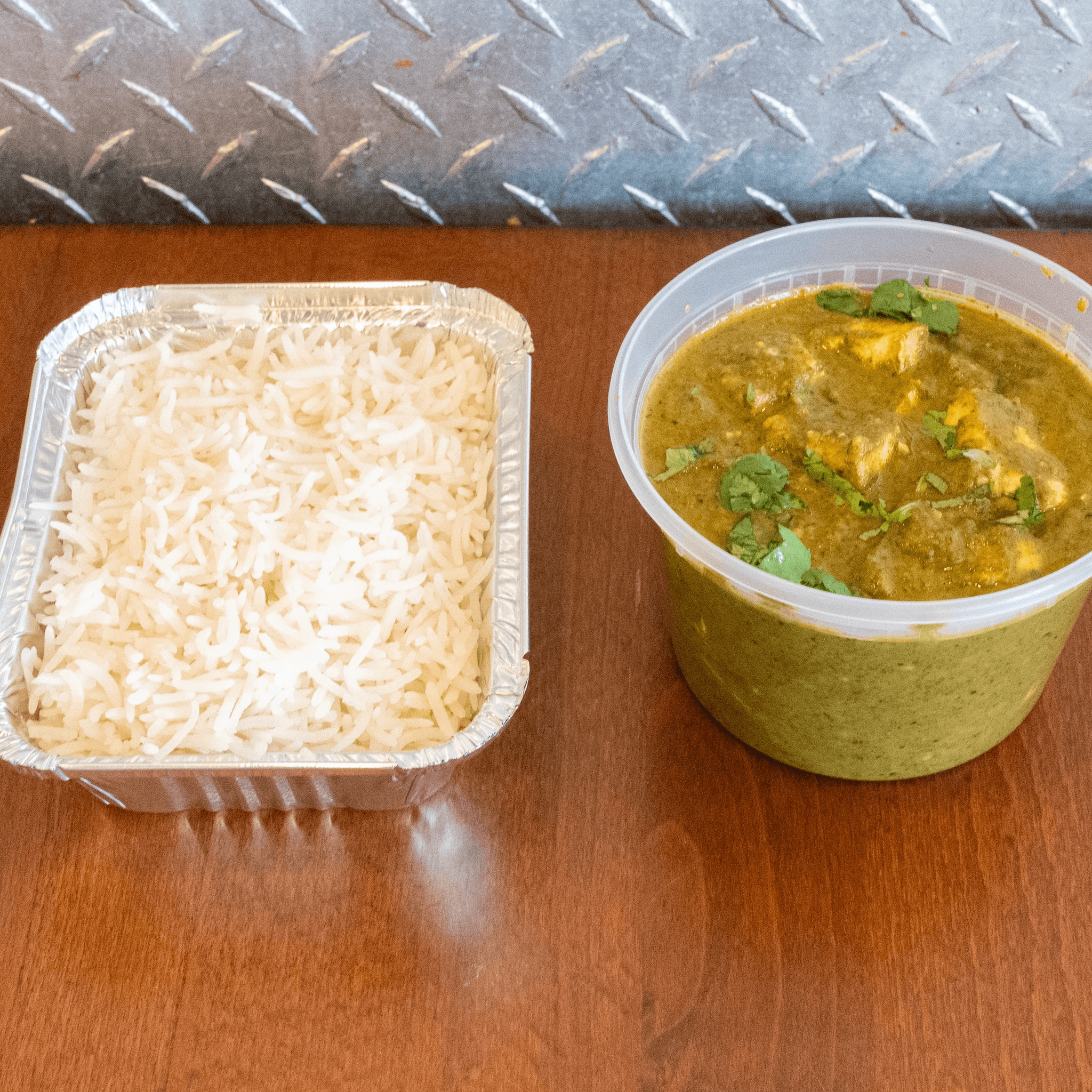 Palak Paneer.