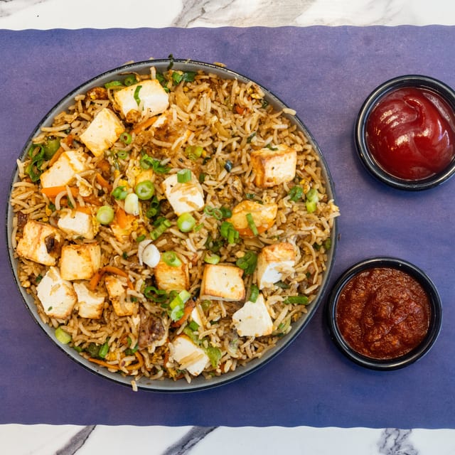 Paneer Fried Rice.
