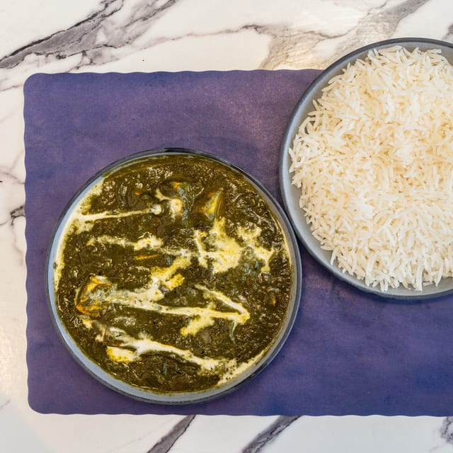 Palak Paneer.