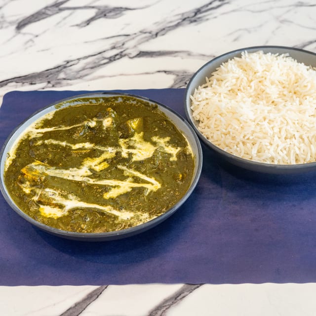 Palak Paneer.