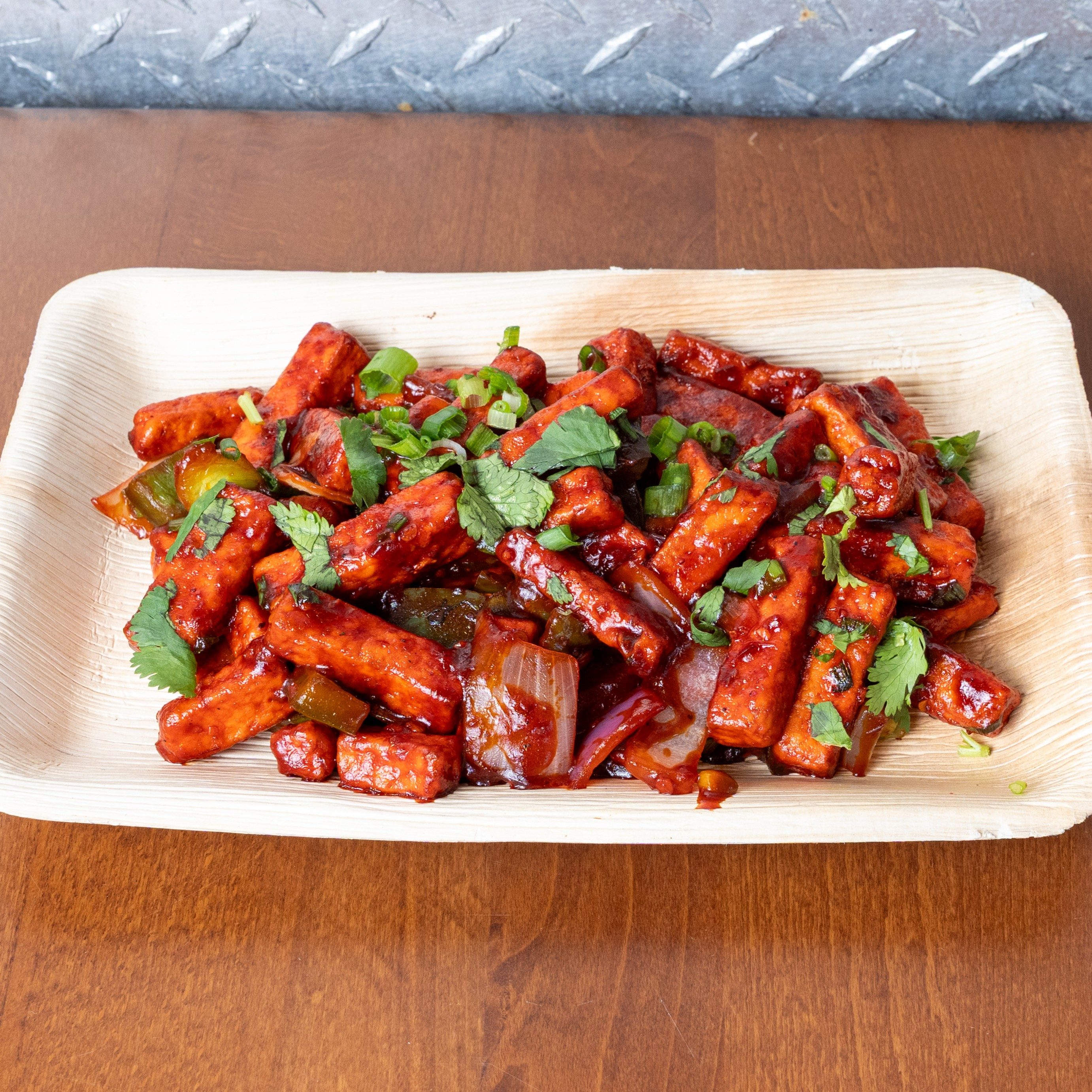 Paneer Manchurian.