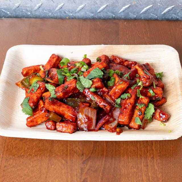 Paneer Manchurian.