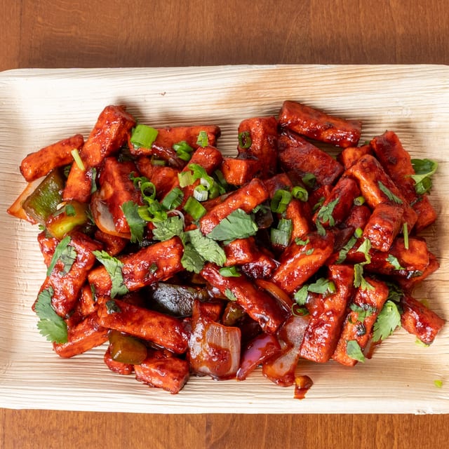 Paneer Manchurian.