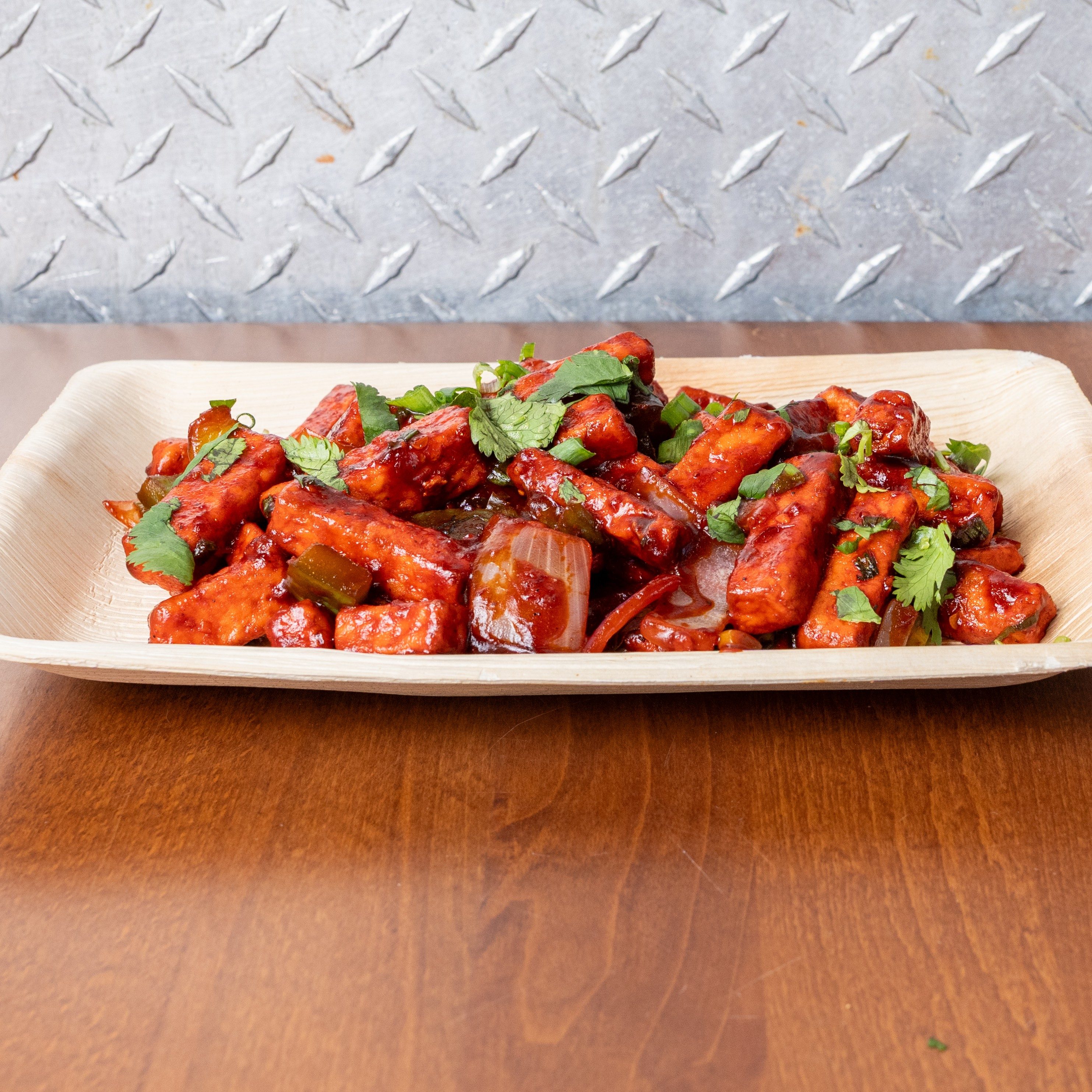 Chilli Paneer.