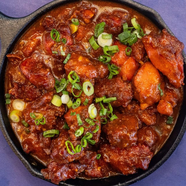 Chicken Manchurian.