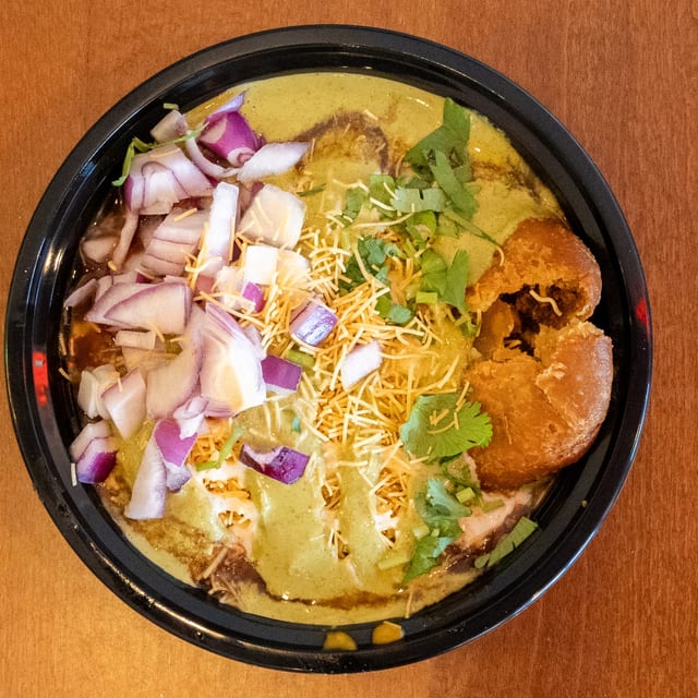Kachori Chaat.