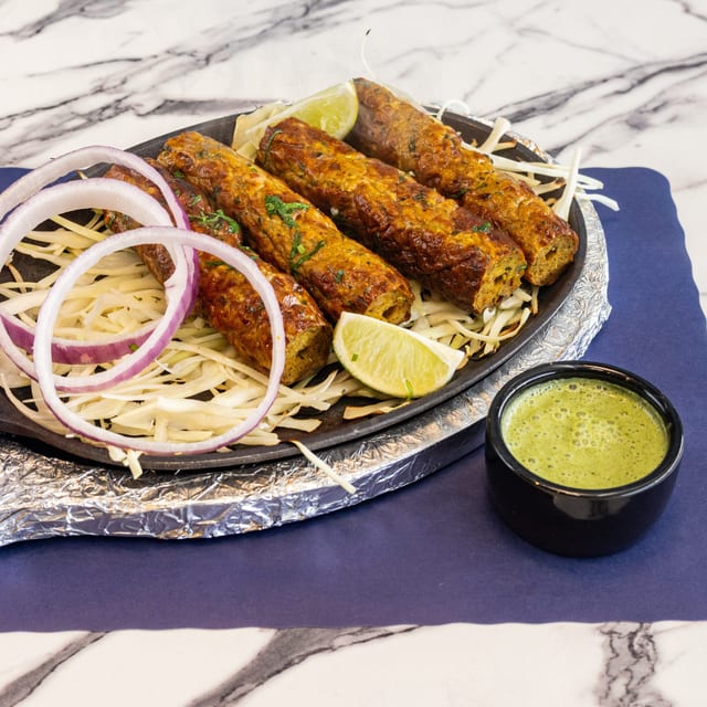 Chicken Sheek Kebab.