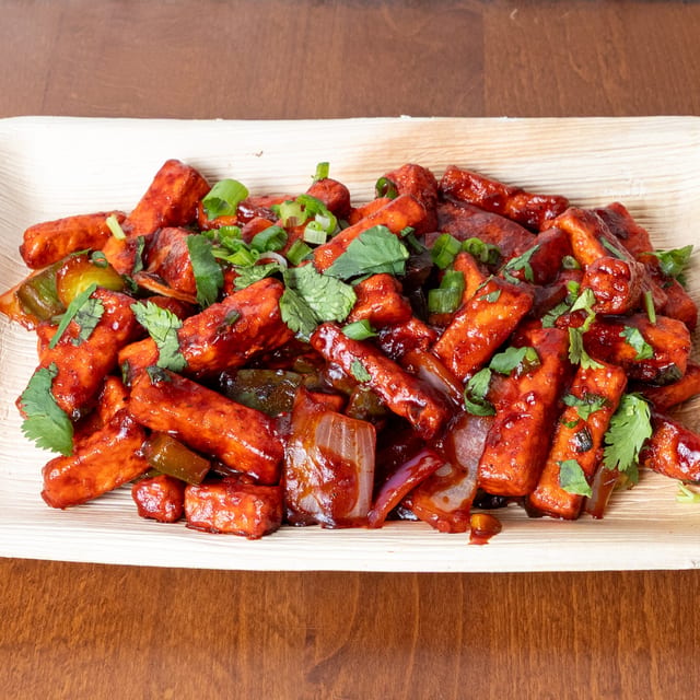 Chilli Paneer.