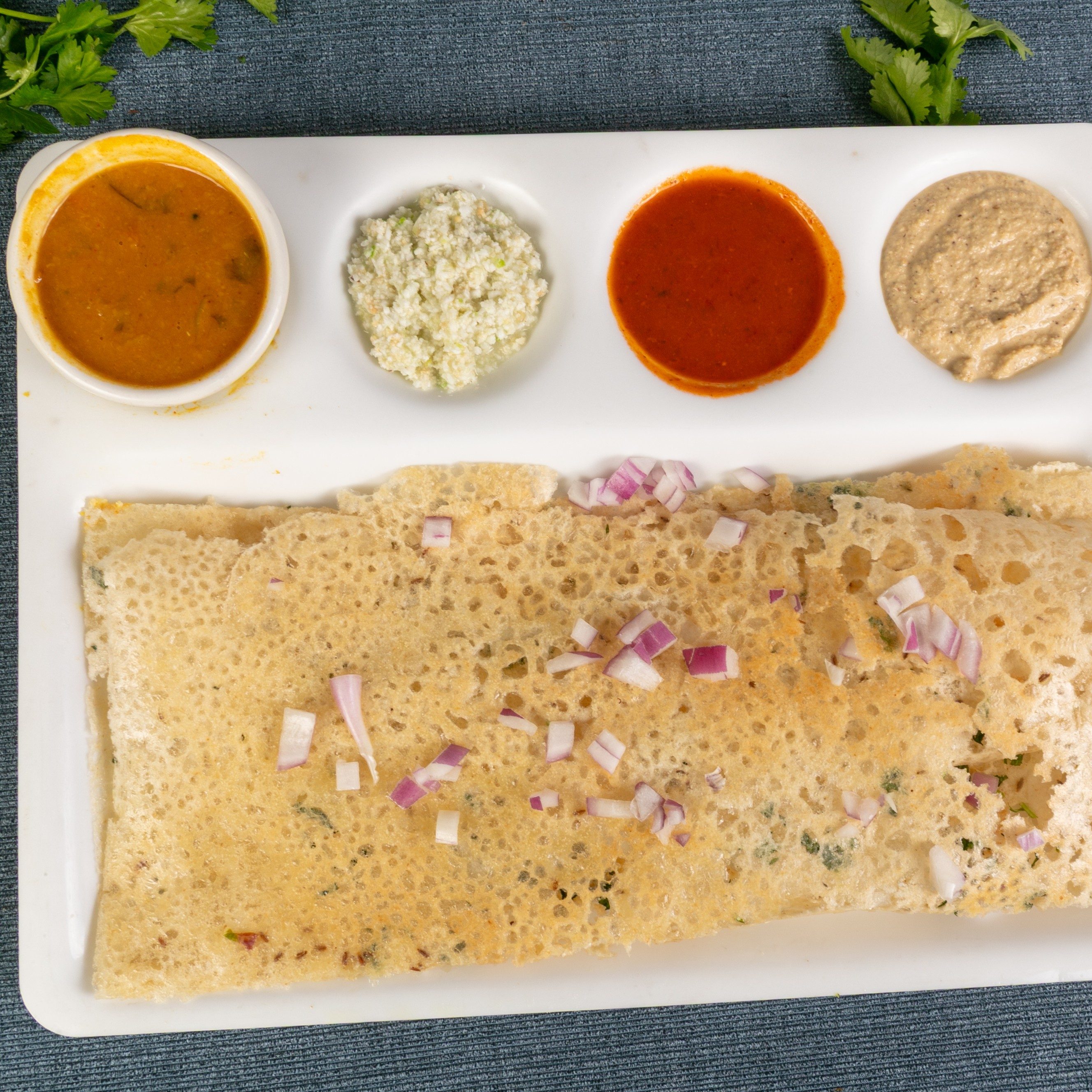 Plain Rava Dosa.
