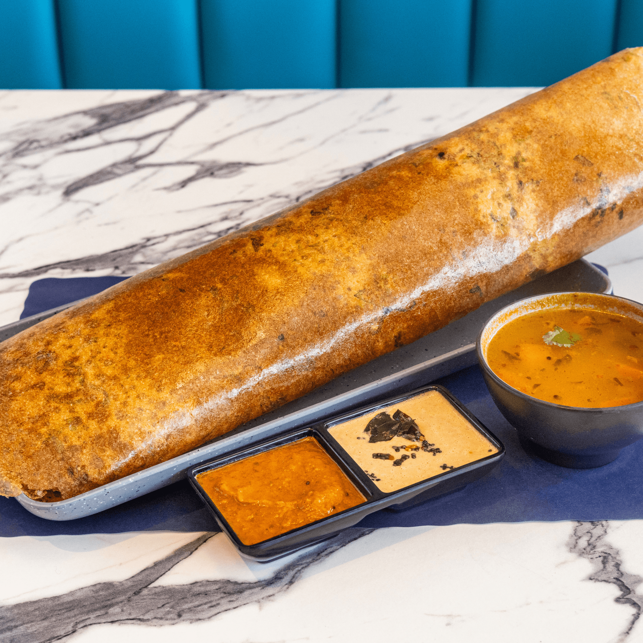 Ghee Roast Podi Dosa.