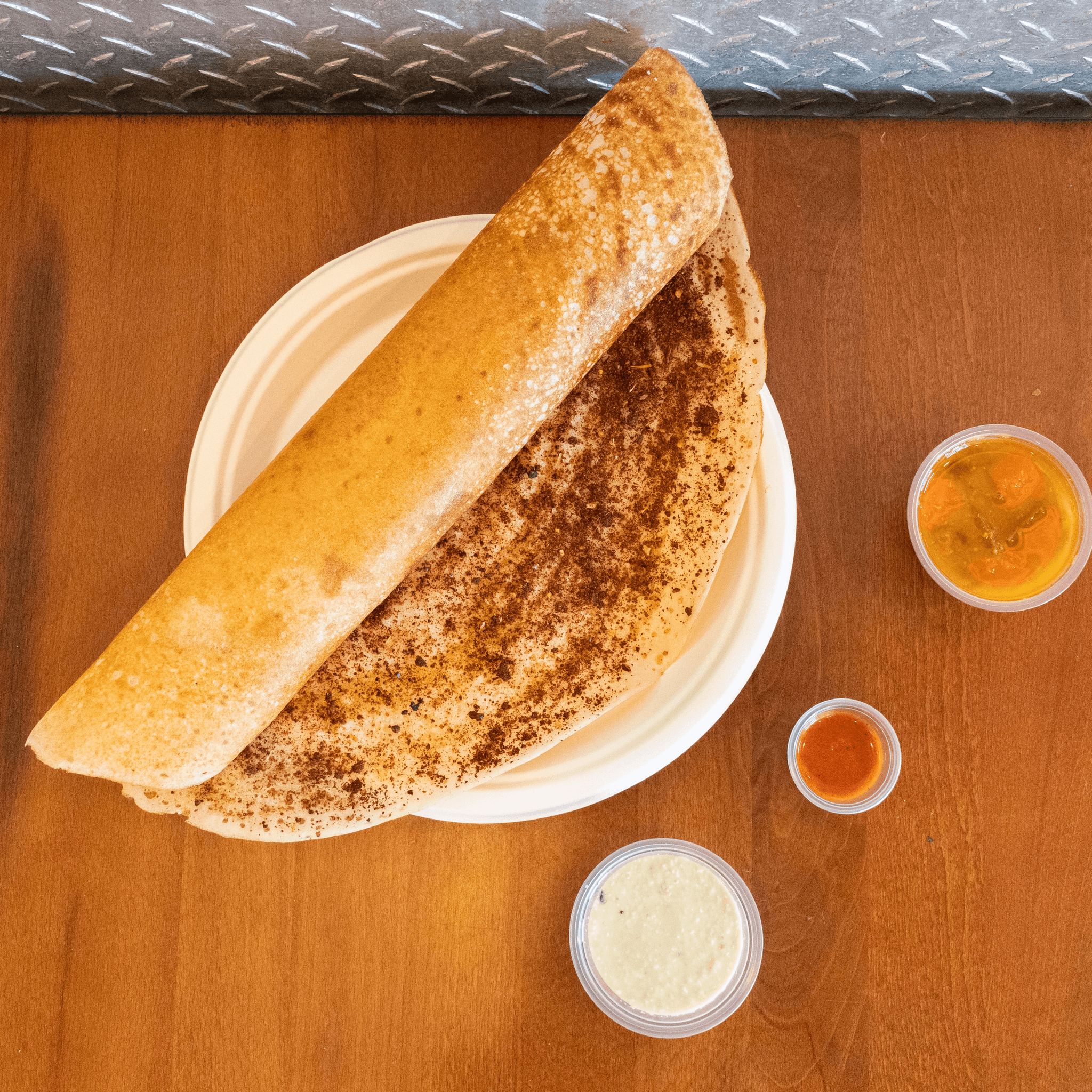 Ghee Karam Dosa.
