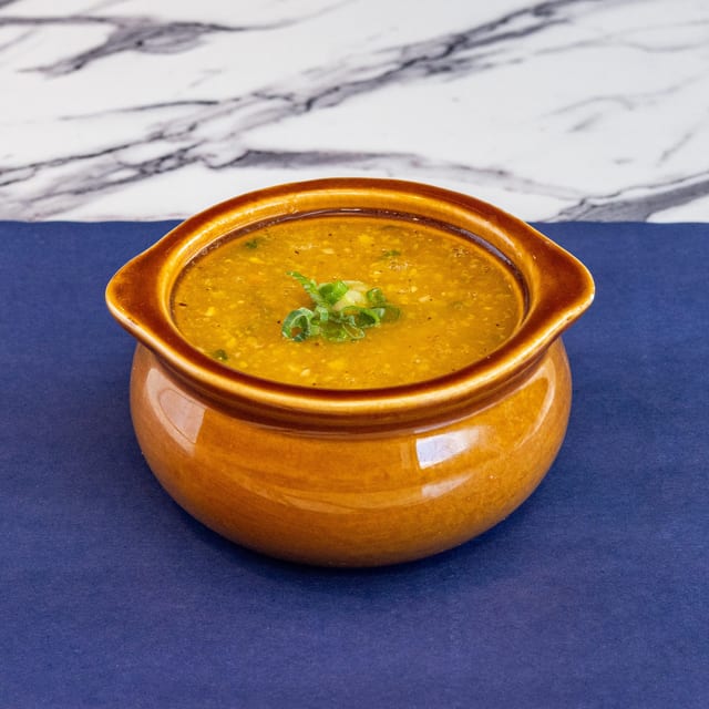 Sweet Corn Soup.