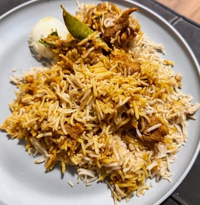Chicken Fry Pulao.