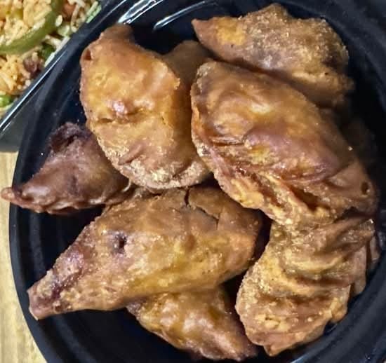 Veg Fried Momos.