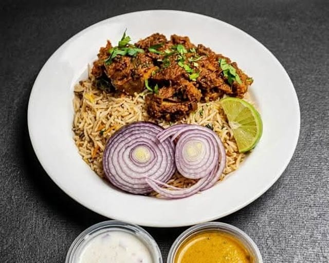 Family Pack (Goat Fry Biryani).
