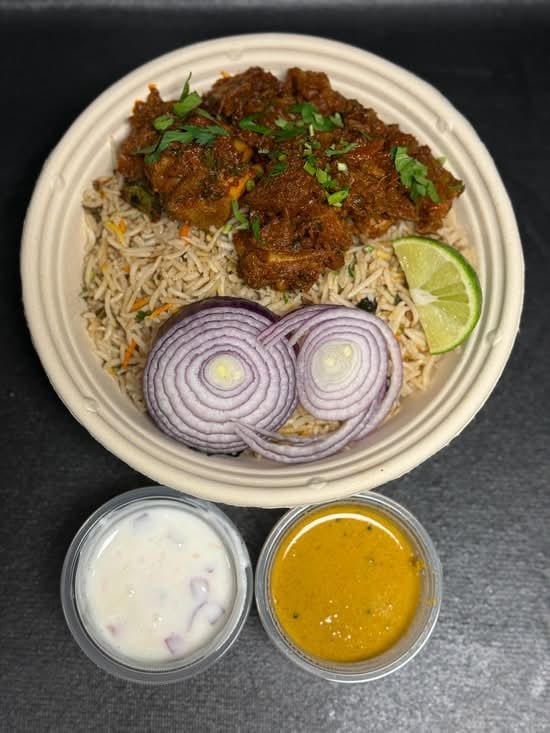 Family Pack (Goat Fry Biryani).