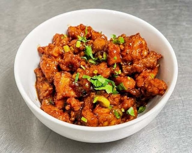 Chicken Manchurian.