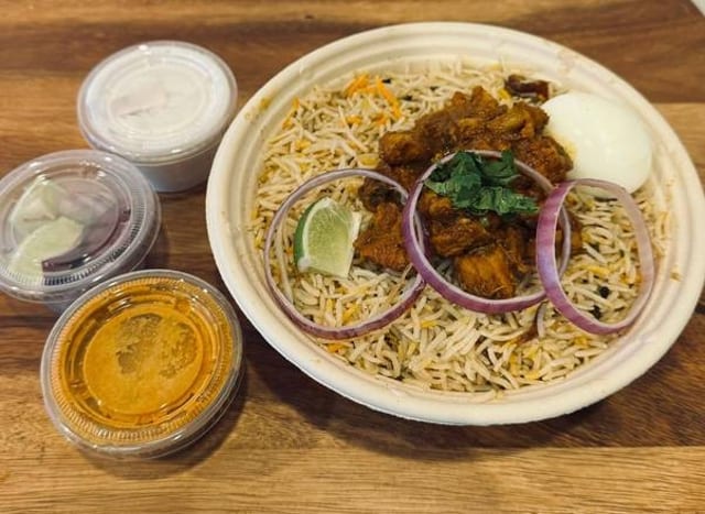 OLDCITY Chicken Roast Biryani.