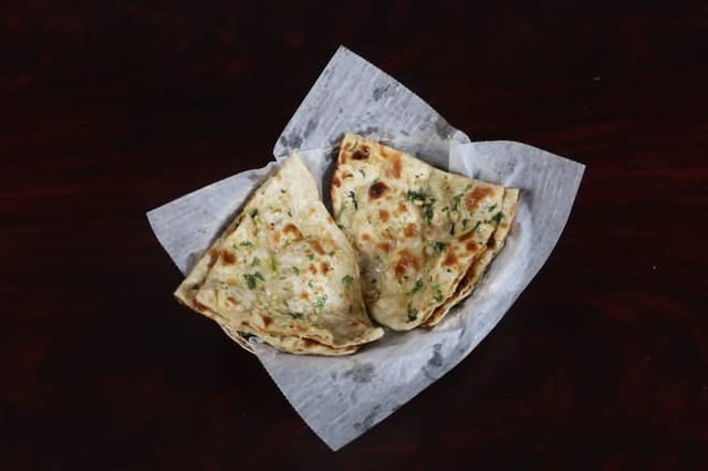 Basil Garlic Naan.