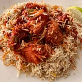 Chilly Chicken Biryani